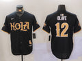 Men’s New Orleans Saints Chris Olave #12 Black Jersey