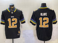 Men’s New Orleans Saints Chris Olave #12 Black Team Jersey