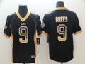Men’s New Orleans Saints Drew Brees #9 Black Jersey