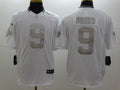 Men’s New Orleans Saints Drew Brees #9 White Authentic Jersey
