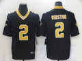 Men’s New Orleans Saints Jameis Winston #2 Black Jersey