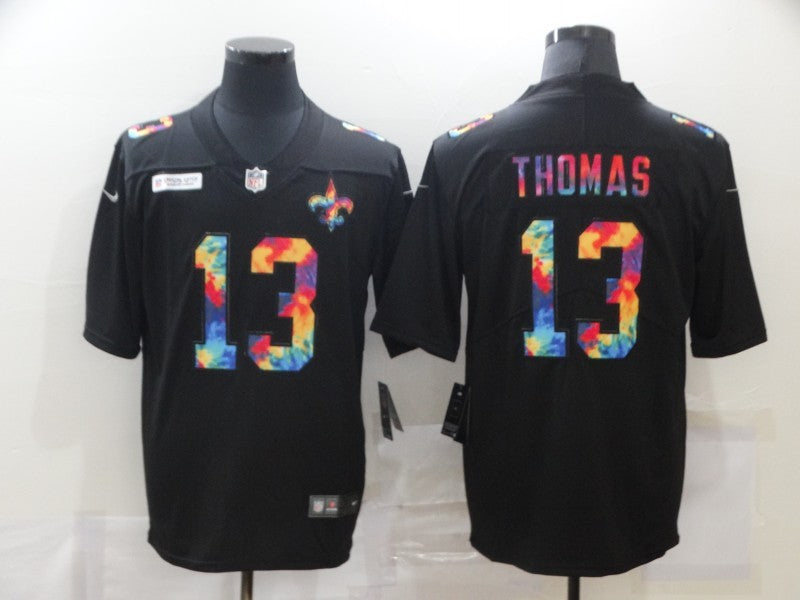Men’s New Orleans Saints Michael Thomas #13 Black Jersey