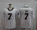 Men’s New Orleans Saints Taysom Hill #7 White Jersey