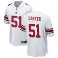 Men’s New York Giants #51 Abdul Carter Nike White Vapor F.U.S.E. Limited Jersey