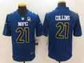 Men’s New York Giants Landon Collins #21 Blue Jersey