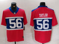Men’s New York Giants Lawrence Taylor #56 Century Red Alternate Jersey