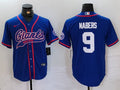 Men’s New York Giants Malik Nabers #9 Royal Jersey