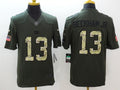Men’s New York Giants Odell Beckham Jr. #13 Army Green Jersey