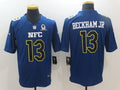 Men’s New York Giants Odell Beckham Jr. #13 Blue Jersey