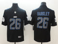 Men’s New York Giants Saquon Barkley #26 Black Authentic Jersey