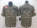 Men’s New York Giants Saquon Barkley #26 Brown Jersey
