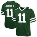 Men’s New York Jets #11 Jermaine Johnson II Nike Green Legacy Game Jersey