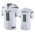 Men’s New York Jets #11 Jermaine Johnson II Nike White Vapor Limited Jersey