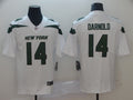 Men’s New York Jets #14 Sam Darnold Nike White NFL Vapor Limited Jersey