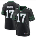 Men’s New York Jets #17 Davante Adams Nike Black Alternate Legacy Game Jersey