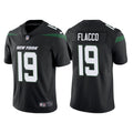 Men’s New York Jets #19 Joe Flacco Nike Stealth Black Alternate Limited Jersey