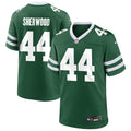 Men’s New York Jets #44 Jamien Sherwood Nike Legacy Green Vapor F.U.S.E. Limited Jersey