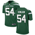 Men’s New York Jets #54 Javon Kinlaw Nike Gotham Green Vapor Limited Jersey