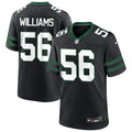 Men’s New York Jets #56 Quincy Williams  Nike Black Alternate Legacy Game Jersey