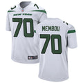 Men’s New York Jets #70 Armand Membou Nike White Vapor Limited Jersey