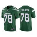Men’s New York Jets #78 Laken Tomlinson Nike Gotham Green Vapor Limited Jersey