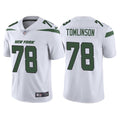 Men’s New York Jets #78 Laken Tomlinson Nike White Vapor Limited Jersey