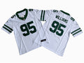 Mens New York Jets #95 Quinnen Williams Nike White Vapor F.U.S.E. Legacy Jersey
