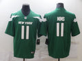 Men’s New York Jets Denzel Mims #11 Green Jersey