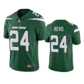 Men’s New York Jets Retired Player #24 Darrelle Revis Nike Gotham Green Vapor Limited Jersey