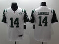 Men’s New York Jets Sam Darnold #14 White Jersey