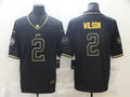 Men’s New York Jets Zach Wilson #2 Black Jersey