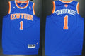 Men’s New York Knicks #1 Amare Stoudemire Adidas Blue Swingman Jersey