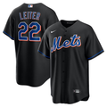 Men’s New York Mets Al Leiter #22 Black 2022 Alternate Jersey