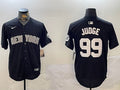 Men’s New York Yankees Aaron Judge #99 Black Jersey