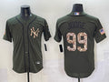 Men’s New York Yankees Aaron Judge #99 Green Jersey