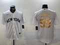 Men’s New York Yankees Aaron Judge #99 White Jersey