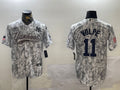 Men’s New York Yankees Anthony Volpe #11 Arctic Camo 2024 Salute to Service Limited Jersey