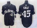 Men’s New York Yankees Gerrit Cole #45 Black Alternate Limited Jersey