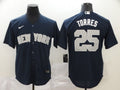 Men’s New York Yankees Gleyber Torres #25 Navy Baseball Jersey