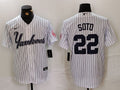 Men’s New York Yankees Juan Soto White Jersey