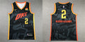 Mens Oklahoma City Thunder #2 Shai Gilgeous-Alexander Black 2023-24 City Edition Swingman Jersey