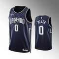 Men’s Orlando Magic #0 Anthony Black 2023-24 City Edition Swingman Jersey Navy