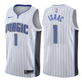 Men’s Orlando Magic #1 Jonathan Isaac White Association Edition Jersey