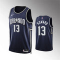 Men’s Orlando Magic #13 Jett Howard 2023-24 City Edition Swingman Jersey Navy