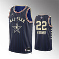 Men’s Orlando Magic #22 Franz Wagner Navy 2024 NBA All-Star Game Swingman Jersey
