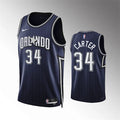 Men’s Orlando Magic #34 Wendell Carter 2023-24 City Edition Swingman Jersey Navy