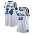 Men’s Orlando Magic #34 Wendell Carter Jr.  2025-26 White Association Edition Swingman Jersey