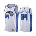 Men’s Orlando Magic #34 Wendell Carter Jr. White 2020-21 Earned Edition Jersey
