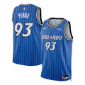 Men’s Orlando Magic #93 Noah Penda 2025-26 Blue Icon Edition Swingman Jersey