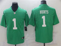 Mens Philadelphia Eagles #1 Jalen Hurts Nike Kelly Green NFL Color Rush Jersey